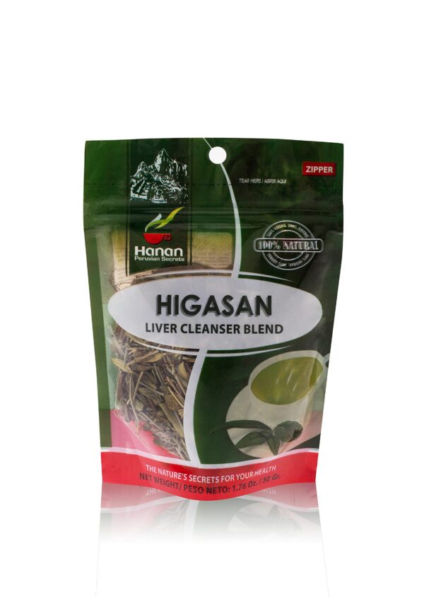 Hanan Peruvian Secrets té limpieza hígado saludable