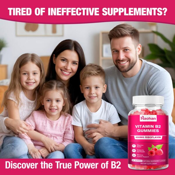 Version 1.0.0 Porciones de gomitas Haohan B2 400mg