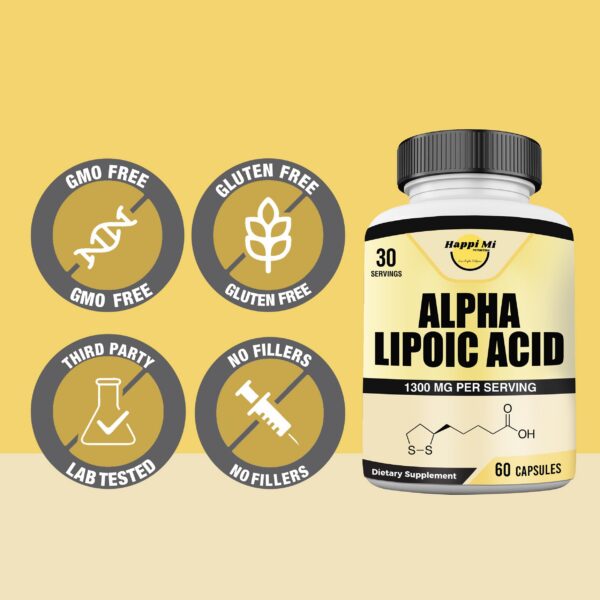 Empaque Happi Mi Nutrition Alpha Lipoic Acid