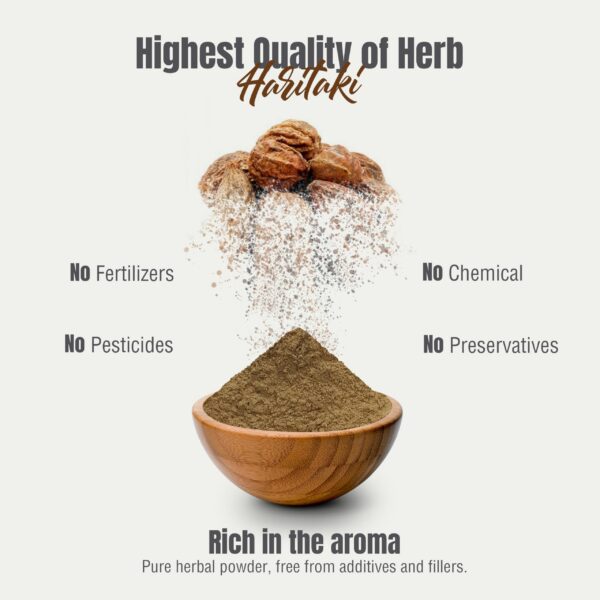 Version 1.0.0 Haritaki polvo ayurvédico HerbsForever 454 gramos