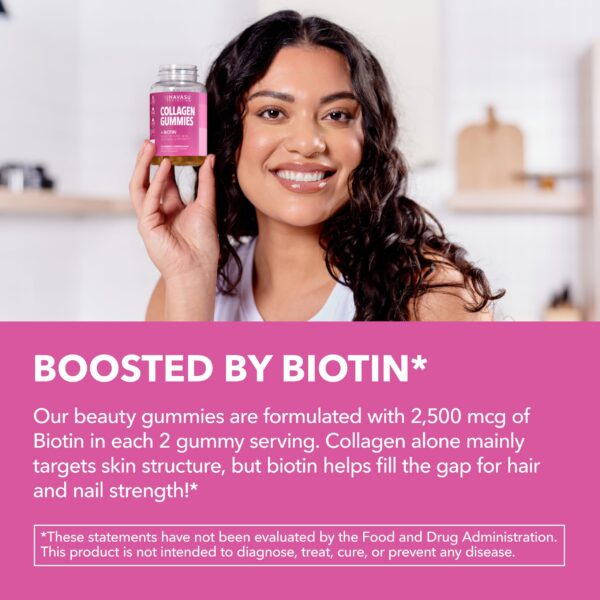 Empaque de gominas de colágeno