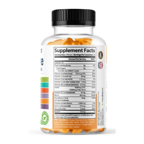 Fórmula vegana en gomitas