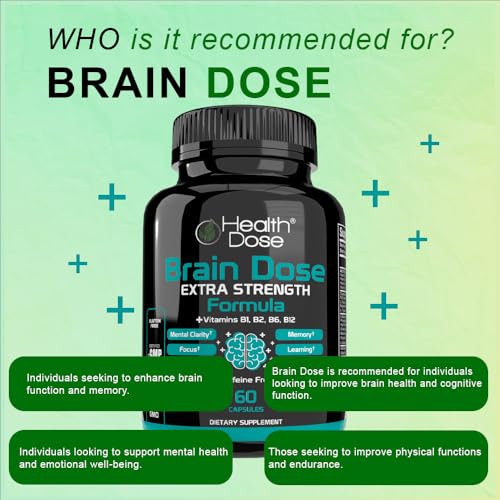 Health Dose nootrópicos enfoque cognitivo y memoria