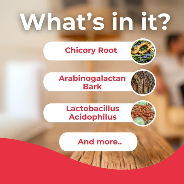 Health Plus prebióticos para mantener flora intestinal saludable