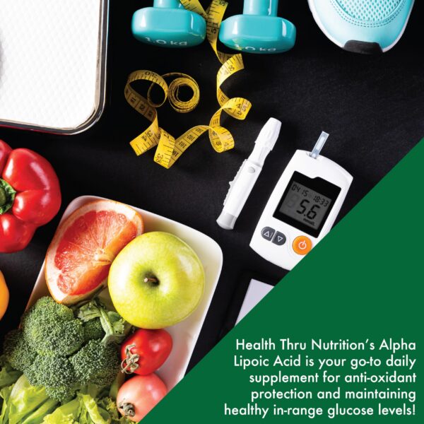 Detalle de la etiqueta de Health Thru Nutrition