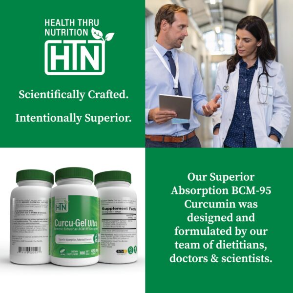 Health Thru Nutrition envase suplemento curcumina
