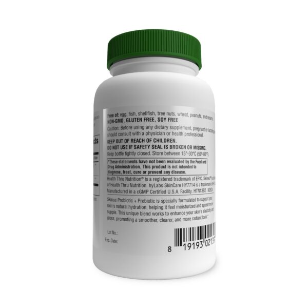 Frasco de Skineu con tapa