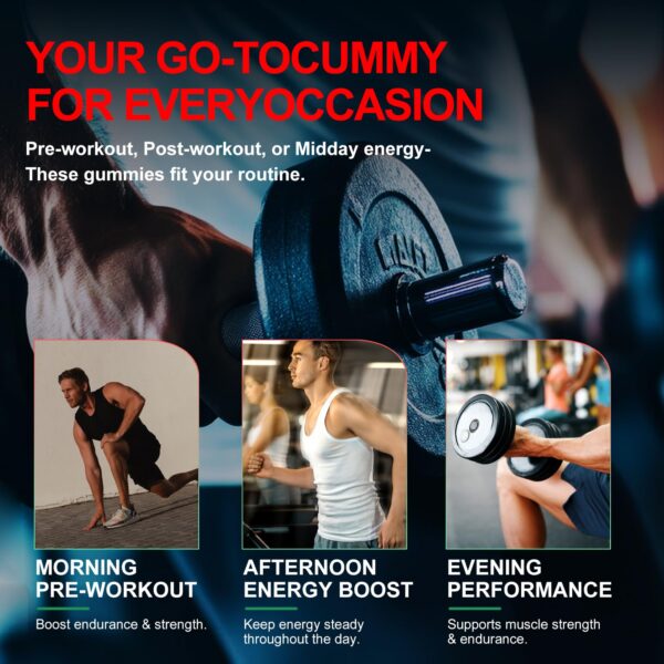 Health4All gomitas creatina sabor fresa envase