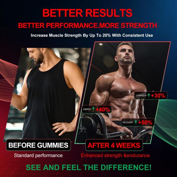 Health4All gomitas creatina sabor fresa etiqueta