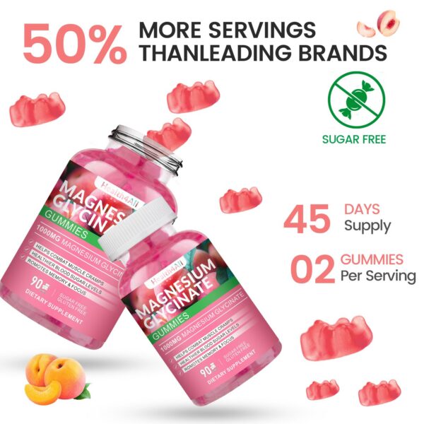 Envase con tapa de gomitas Health4All