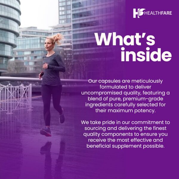 Cápsulas Healthfare Glutathione vista lateral