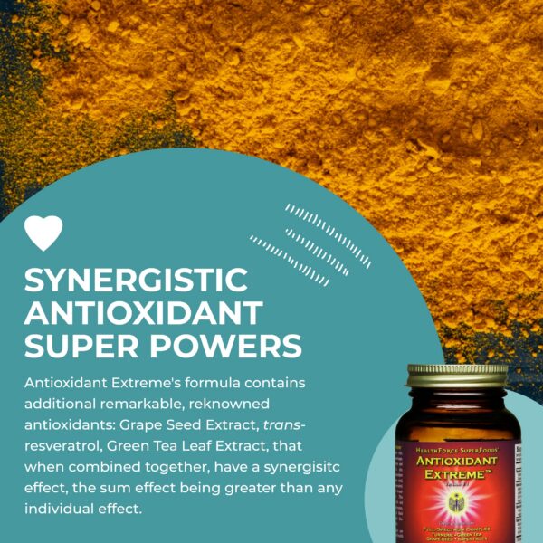 HEALTHFORCE suplemento antioxidante orgánico y kosher