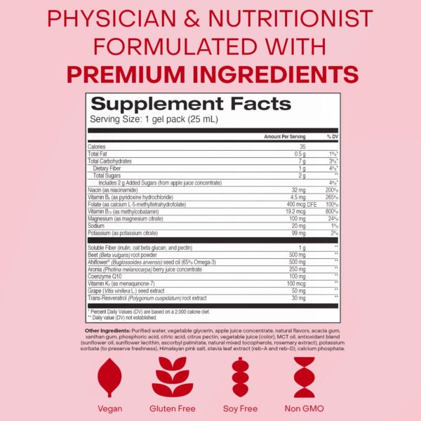 Gel packs para consumo diario