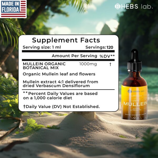 HEBS LAB suplemento respiratorio natural hecho en EE.UU.