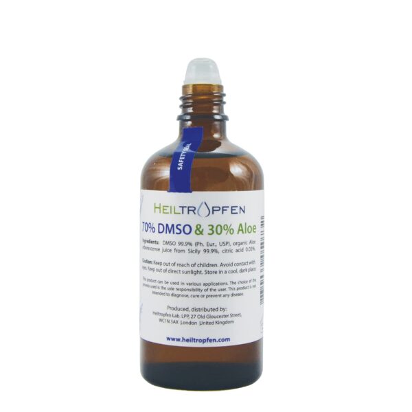 Heiltropfen DMSO Aloe orgánico aplicador roll on protección viaje