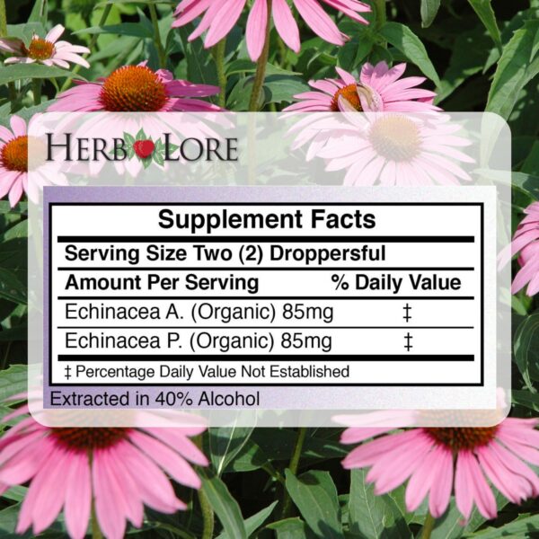 Version 1.0.0 Herb Lore extracto líquido echinacea inmunidad adultos