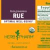 Herb Pharm extracto liquido de Ruta graveolens frescas
