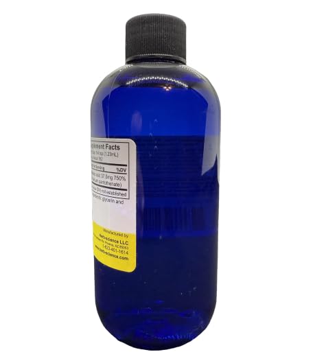 Etiqueta de ingredientes de B5 líquida