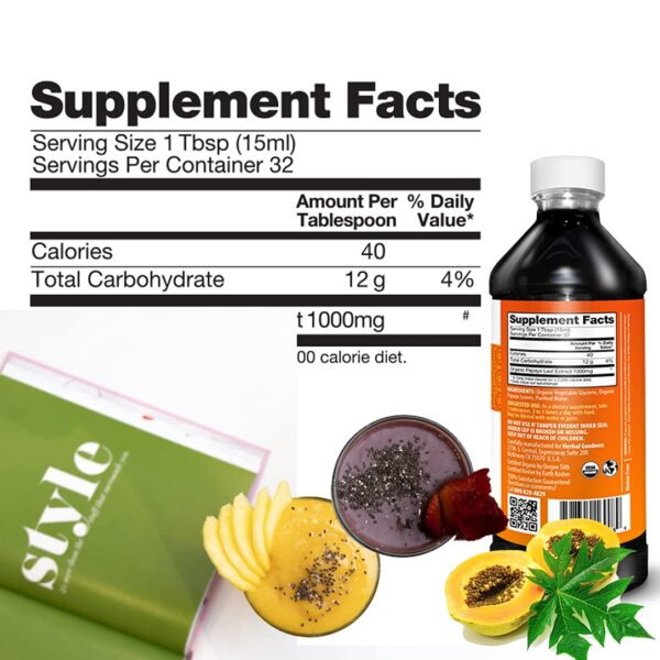 Lista de ingredientes en la etiqueta