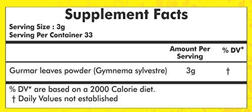 Herbal Hills Polvo Gurmar para mejor salud natural