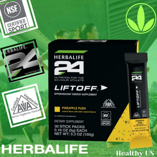 Herbalife24 Liftoff suplemento natural para fatiga mental