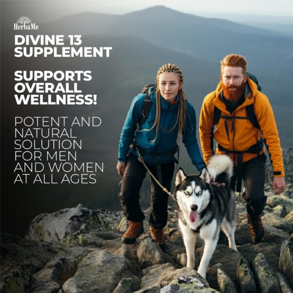 Suplemento HerbaMe extracto de hongos en cápsulas para salud general