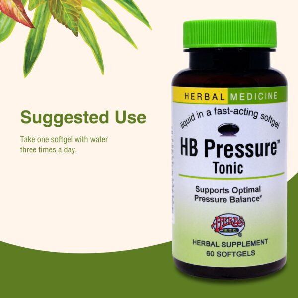 lado botella herbs etc hb pressure tonic suplemento herbal