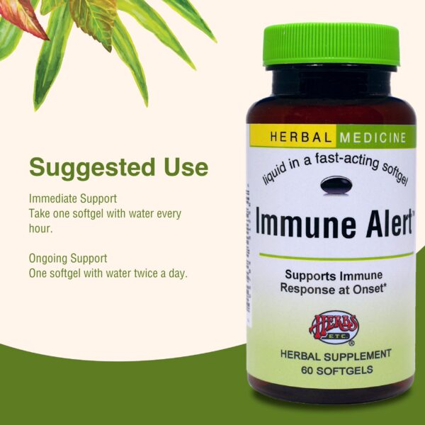 Herbs Etc Immune Alert fórmula herbal para sistema inmunológico
