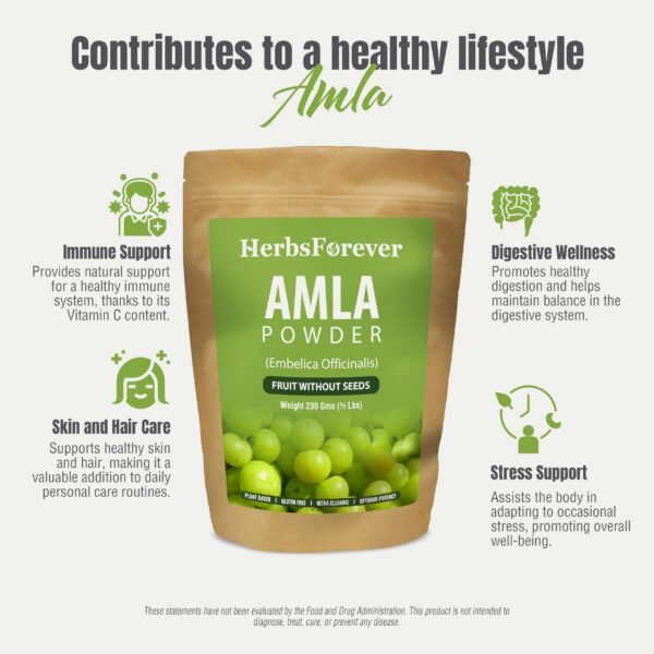 Uso culinario del polvo de Amla