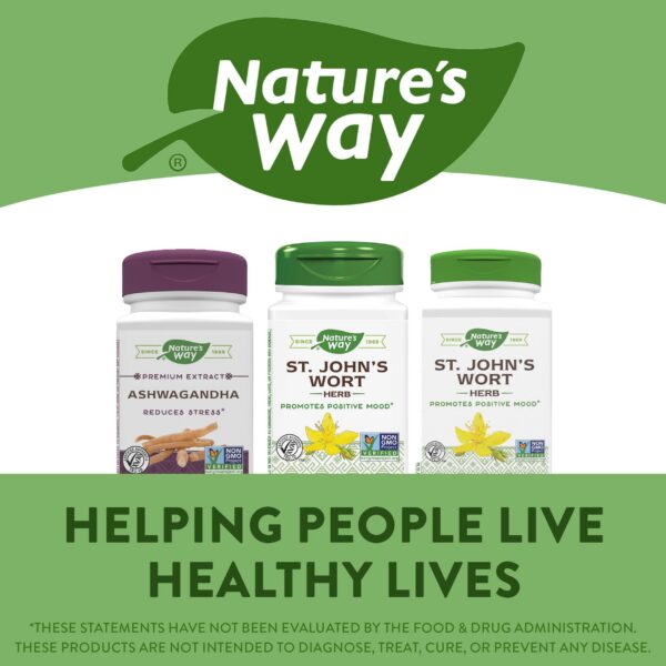 Hierba de San Juan Nature's Way 700mg cápsulas 100 veganas