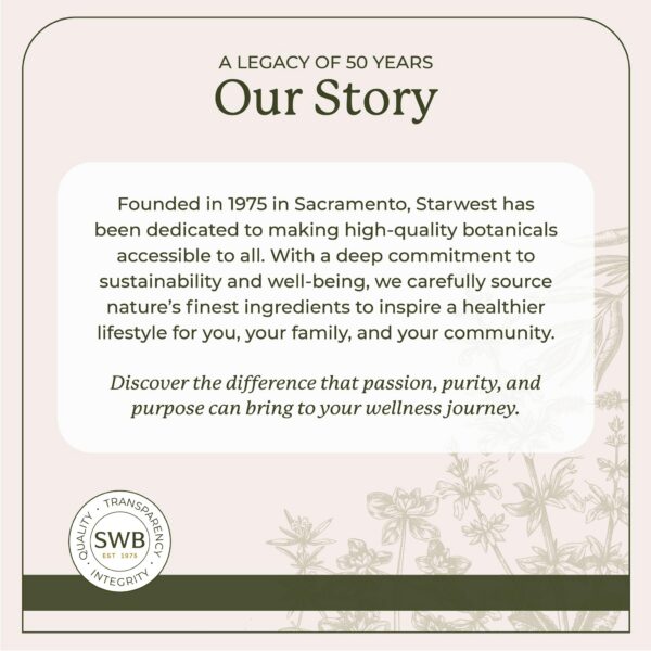 Polvo orgánico baya de espino blanco 1 libra Starwest Botanicals