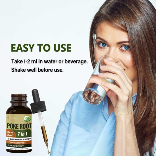 Version 1.0.0 Hierbas naturales combinadas en gotas Eubrition para linfático