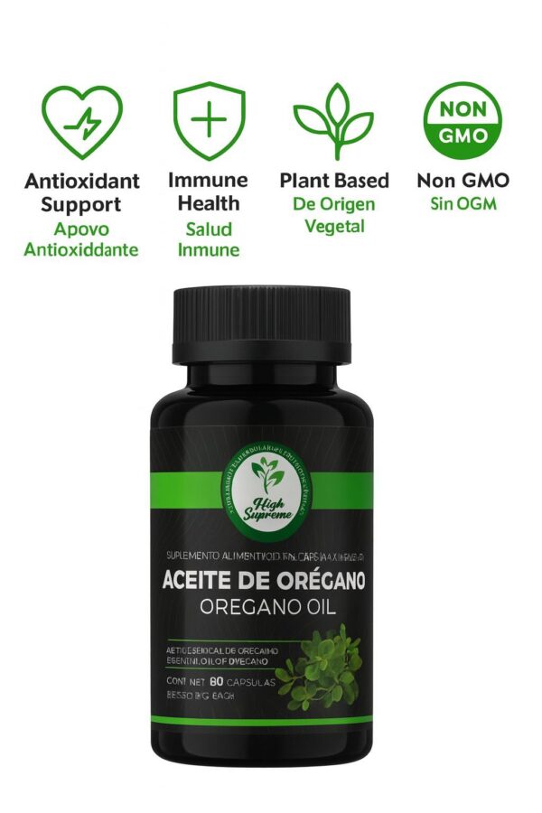 Frasco de 60 cápsulas High Supreme