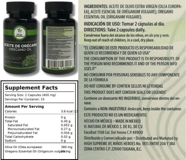 Detalle de etiqueta sin gluten ni aditivos