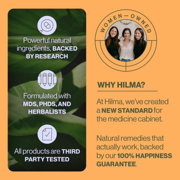 Hilma Digestive Enzymes etiqueta lateral