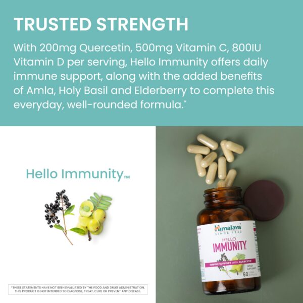 Version 1.0.0 Himalaya Hello Immunity suplemento saludable vegano
