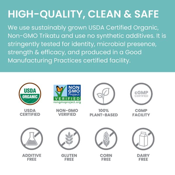 Certificaciones Himalaya Trikatu orgánico