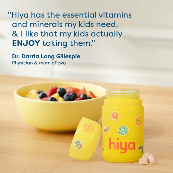 Vista lateral del envase HIYA