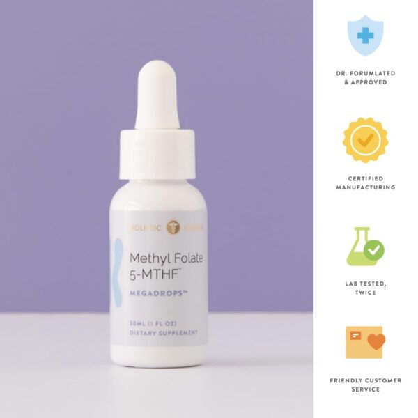 Presentación de 28 ml Holistic Health Methyl Folate