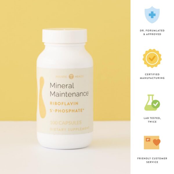 Etiqueta de ingredientes Mineral Maintenance