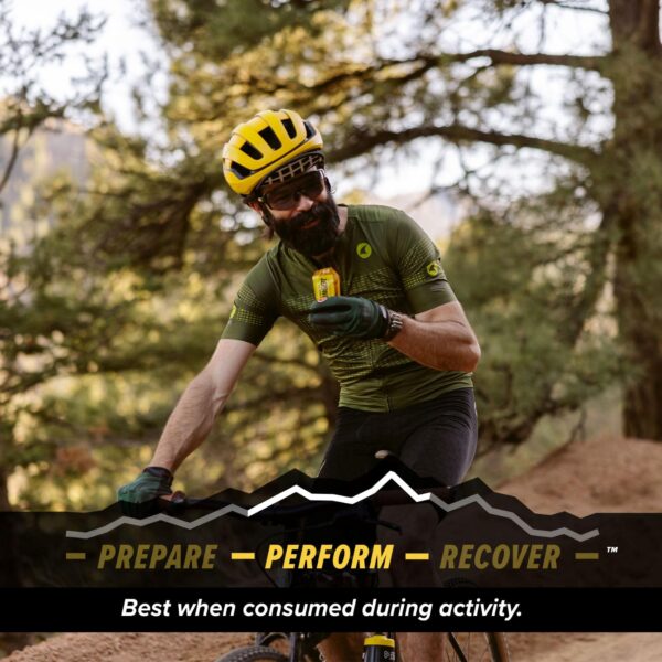 Caja y gel Honey Stinger en empaque