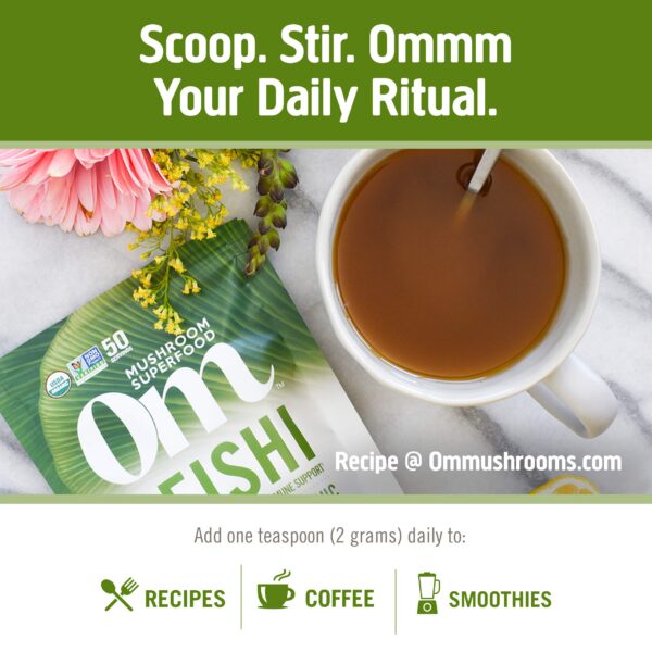 Hongo reishi en polvo para apoyo inmunológico y bienestar