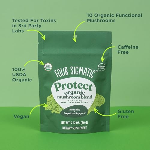 Version 1.0.0 Hongos funcionales con melena de león Four Sigmatic