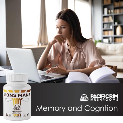 Hongos Melena de León cápsulas orgánicas