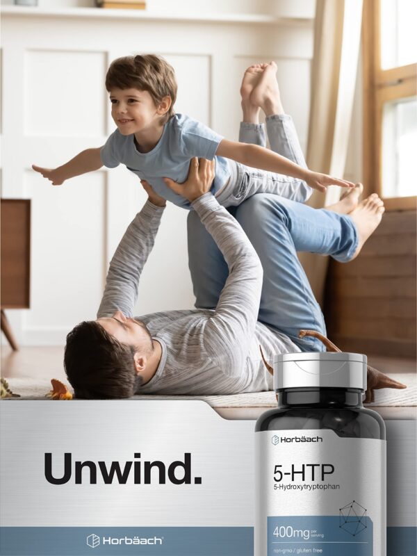 Version 1.0.0 Detalle de etiqueta de Horbaach 5HTP