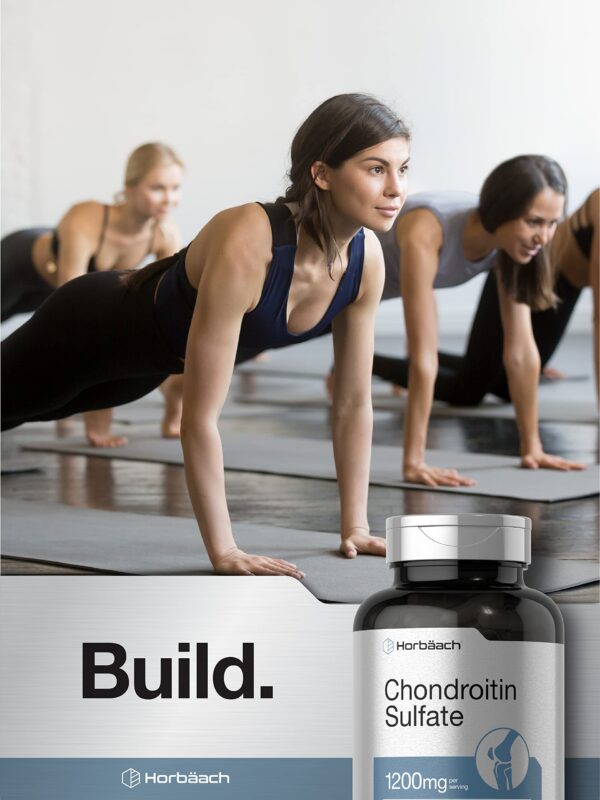 Interior del frasco Horbaäch condroitina sulfato