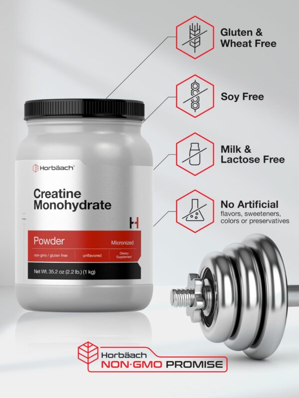 Version 1.0.0 Horbaach Creatine Monohydrate envase