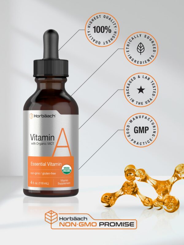 Frasco Horbaach Vitamina A Líquida
