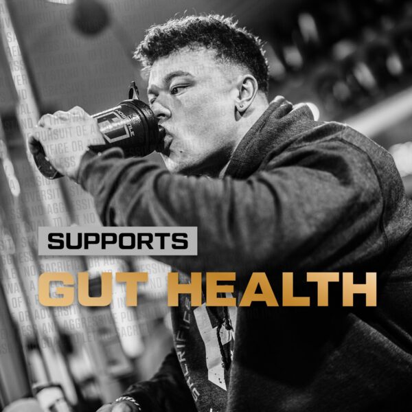 Tapa y borde del frasco de glutamina