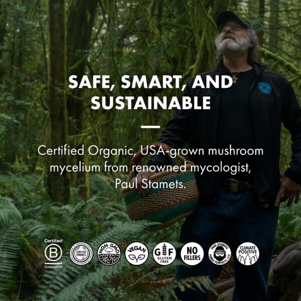 host defense suplemento polvo con chaga reishi turkey tail